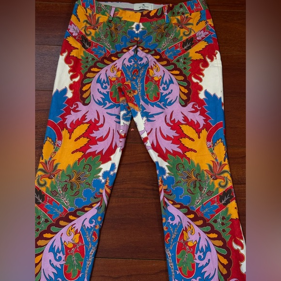 Etro Vibrant Multicolor  Pants - Picture 3 of 12